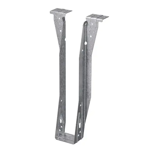 ITS Top Flange Hanger, 13-15/16 in H, 2 in D, 2-7/16 in W, 2-5/16 x 14 in, Steel - pack of 25 ITS Top Flange Hanger, 13-15/16 in H, 2 in D, 2-7/16 in W, 2-5/16 x 14 in, Steel - pack of 25