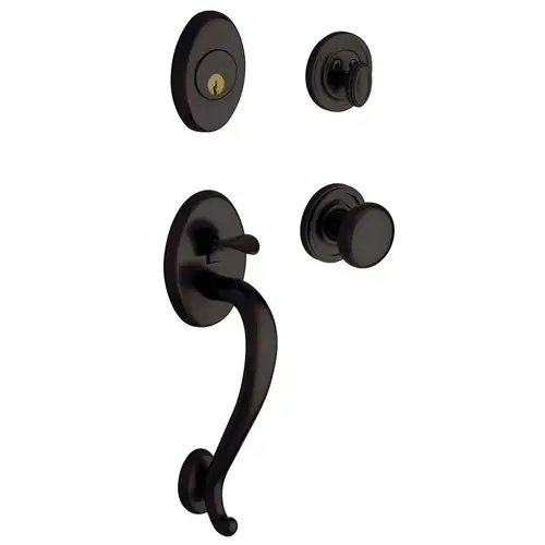 Estate Logan Tubular Handleset Oil Rubbed Bronze