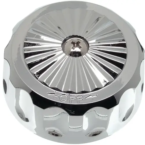 Faucet Handle, Plastic, Chrome Plated, For: Mixet Volume Control Single Handle Lavatory, Tub/Shower Faucets Faucet Handle, Plastic, Chrome Plated, For: Mixet Volume Control Single Handle Lavatory, Tub/Shower Faucets