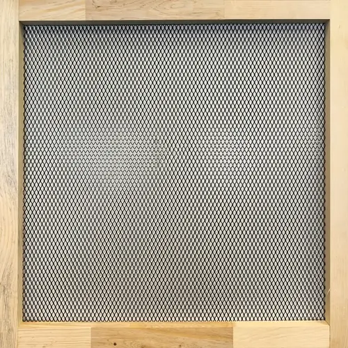 Door Insert, 36 in W, Brown