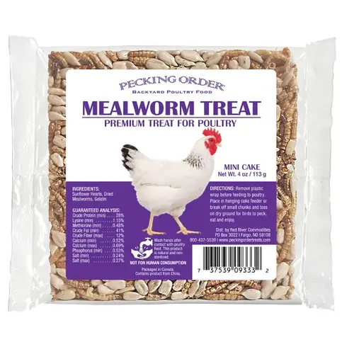 MEALWORM CAKE TREAT 4OZ