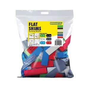 Broadfix FS200A-US SHIM FLAT PLASTIC ASSORTED