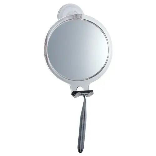 Fog-Free Mirror, Round, Suction Mounting Clear Fog-Free Mirror, Round, Suction Mounting Clear