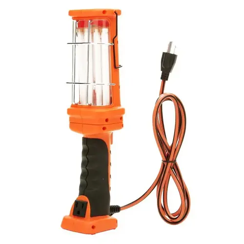 Trouble Light Designers Edge 26 W 6 ft. 16/3 Fluorescent Black/Orange Trouble Light Designers Edge 26 W 6 ft. 16/3 Fluorescent Black/Orange