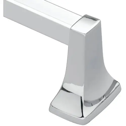Contemporary 24" Towel Bar Bright Chrome Finish