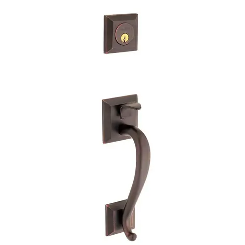 Estate Madison Tubular Handleset Venetian Bronze Estate Madison Tubular Handleset Venetian Bronze