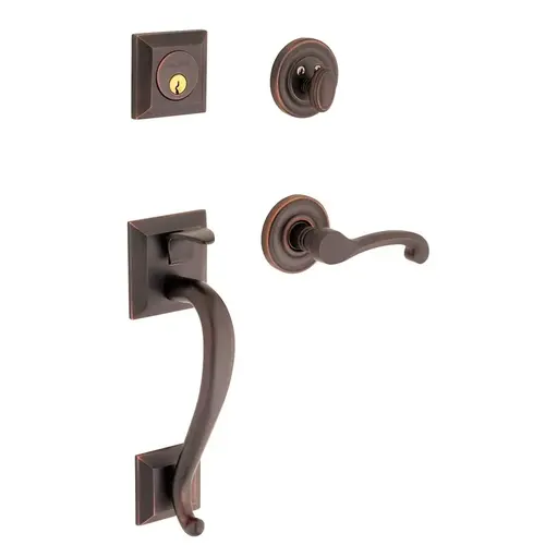 Estate Madison Tubular Handleset Venetian Bronze Estate Madison Tubular Handleset Venetian Bronze