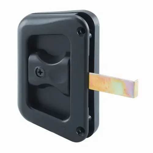 Sliding Screen Door Latch/Pull Plastic Outdoor Black Sliding Screen Door Latch/Pull Plastic Outdoor Black