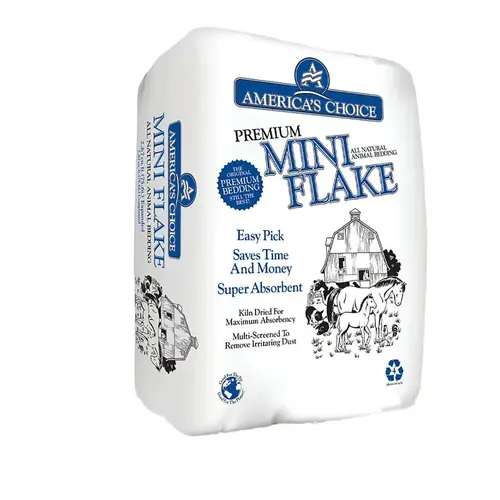 Mini Flake Equine Animal Bedding, 2.5 Cu. Ft. Bale