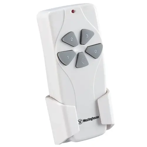 White Universal 3-Speed Ceiling Fan Remote Control