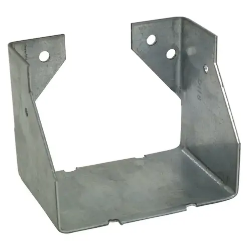 Concealed Flange Hanger, Galvanized Steel, 14 Gauge, 4 x 4-In.