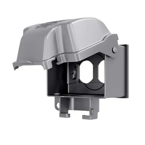 1-Gang Weatherproof Extra Duty In-Use Gray Horizontal Cover 1-Gang Weatherproof Extra Duty In-Use Gray Horizontal Cover