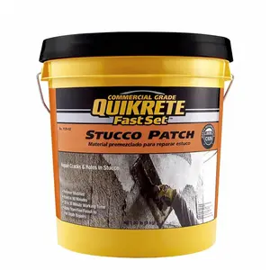 Quikrete 1139-76 Stucco Patch FastSet 20 lb Indoor and Outdoor Gray