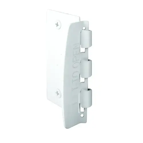 Sliding Door Lock Steel Indoor and Outdoor White Sliding Door Lock Steel Indoor and Outdoor White