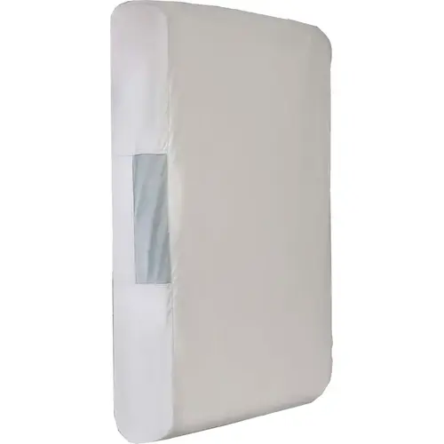 Exterior Cover, 33 in W, 11 in D, 44 in H, Polyester, Gray