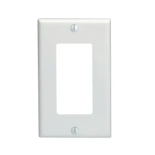 Decora 1-Gang Wall Plate, White - pack of 20 Decora 1-Gang Wall Plate, White - pack of 20