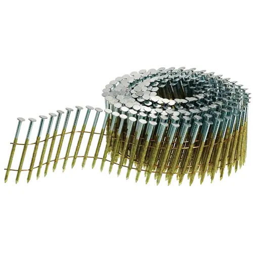Nails 2-1/4" Angled Coil 15 deg Ring Shank Hot Dipped Galvanized
