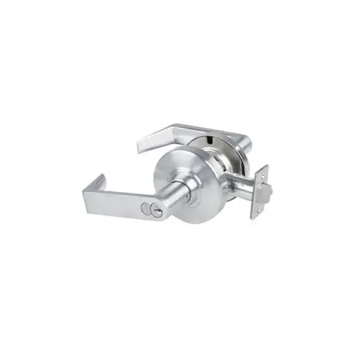 KIT - Grade 2, Office Rhodes Lever, FSIC Prep, Schlage Large Format IC Core Included, 6-Pin S145 Keyway (1-Bitted Brushed Chrome Cylinder 626), 2-3/9" Backset, ANSI Strike, Satin Chrome 626, US26D KIT - Grade 2, Office Rhodes Lever, FSIC Prep, Schlage Large Format IC Core Included, 6-Pin S145 Keyway (1-Bitted Brushed Chrome Cylinder 626), 2-3/9" Backset, ANSI Strike, Satin Chrome 626, US26D
