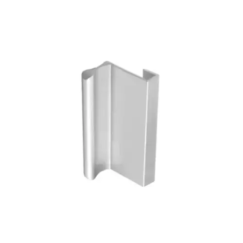 2-3/4" Sliding Door Pull, Satin Clear Anodized