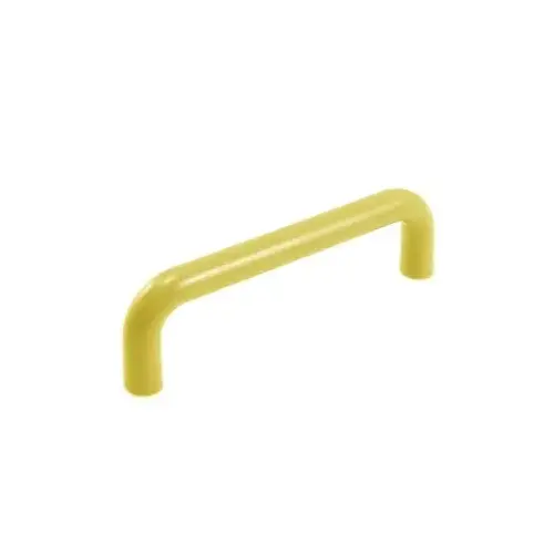 4" plastic pull polybagged w/screws Polished Brass 4" plastic pull polybagged w/screws Polished Brass