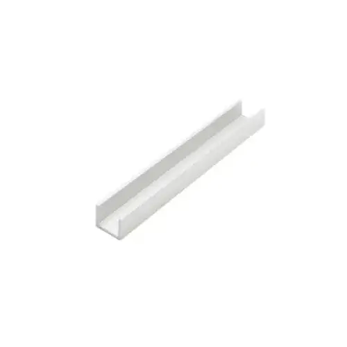 U-Channel Utility Moulding 12"L, Satin Clear Anodized U-Channel Utility Moulding 12"L, Satin Clear Anodized