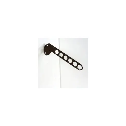 Oil Rubbed Bronze Drop Down Valet Rod x 11"D, Steel Oil Rubbed Bronze Drop Down Valet Rod x 11"D, Steel