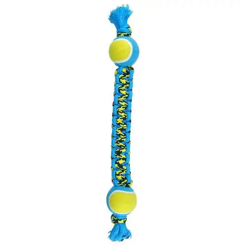Dog Toy, Chew, Fetch, Tug Toy, Paracord Rope Double Tennis Tug, Yellow Dog Toy, Chew, Fetch, Tug Toy, Paracord Rope Double Tennis Tug, Yellow