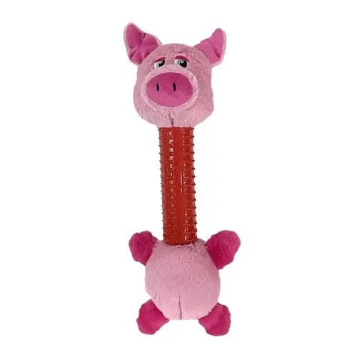 Pet Park Blvd Sillies Pig Dog Toy Pink Pet Park Blvd Sillies Pig Dog Toy Pink
