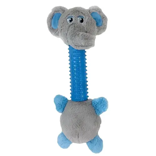 Pet Park Blvd Sillies Elephant Dog Toy Blue & Gray Pet Park Blvd Sillies Elephant Dog Toy Blue & Gray