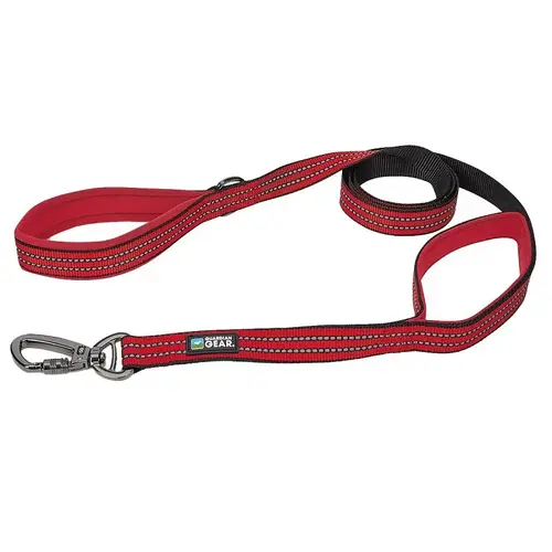 Reflective Dog Leash, 6 ft L, Nylon Line, Red, Fastening Method: Snap Reflective Dog Leash, 6 ft L, Nylon Line, Red, Fastening Method: Snap