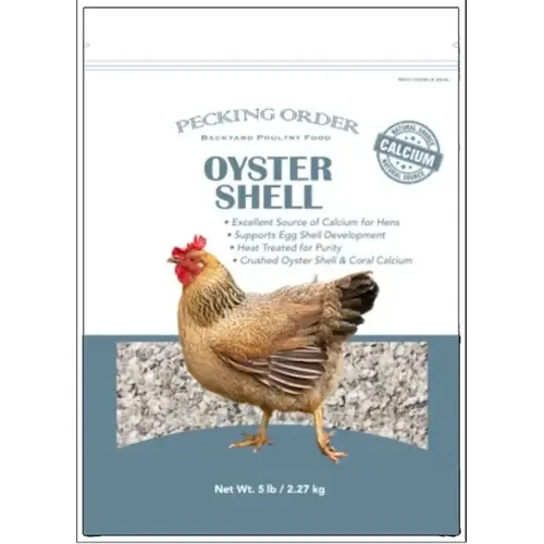 OYSTER SHELL SUPPLEMENT 5LB OYSTER SHELL SUPPLEMENT 5LB