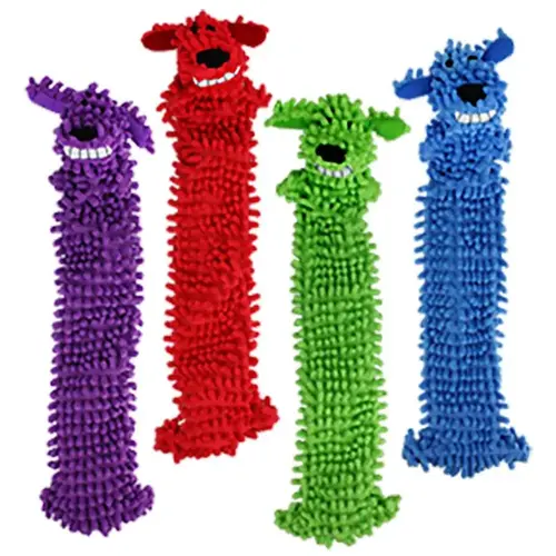 Dog Toy Loofa Assorted Floppy Light Weight Plush Medium Assorted Dog Toy Loofa Assorted Floppy Light Weight Plush Medium Assorted