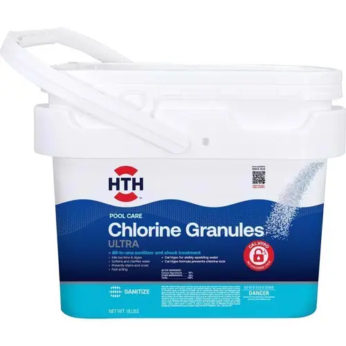 Ultimate Mineral Brilliance 22008 Chlorinating Granule, Powder, Chlorine-Like, 18 lb White Ultimate Mineral Brilliance 22008 Chlorinating Granule, Powder, Chlorine-Like, 18 lb White