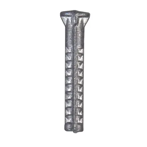 Concrete Screw Anchor 1/4" D X 1-1/2" L Lead Round Head Concrete Screw Anchor 1/4" D X 1-1/2" L Lead Round Head