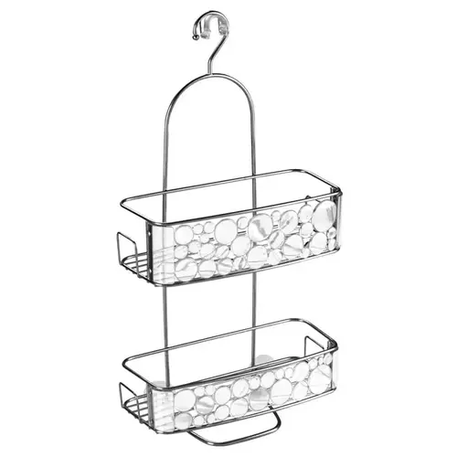 Shower Caddy Bubbli 21.8" H X 10.3" W X 5.5" L Clear Clear Shower Caddy Bubbli 21.8" H X 10.3" W X 5.5" L Clear Clear