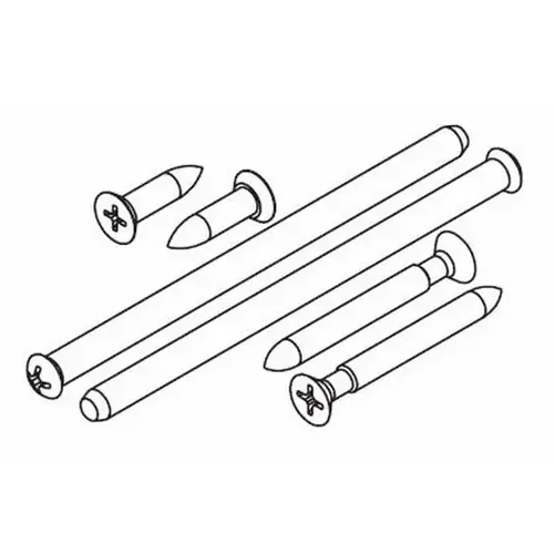 665 Deadbolt Screw Pack, Dark Bronze Painted 665 Deadbolt Screw Pack, Dark Bronze Painted
