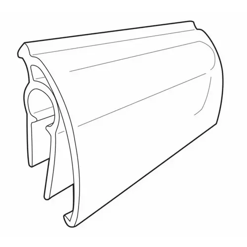 C Channel Ticket Holder 0.25" H X 1.5" W X 2" L Clear Utility/Parts Plastic Clear C Channel Ticket Holder 0.25" H X 1.5" W X 2" L Clear Utility/Parts Plastic Clear