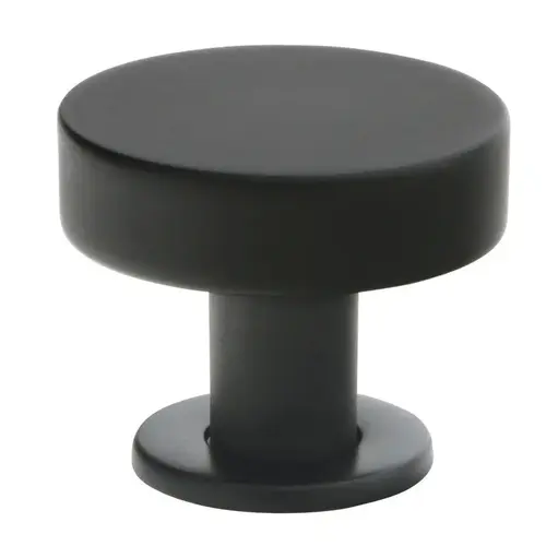 Cadet 1" Cabinet Knob Flat Black Finish
