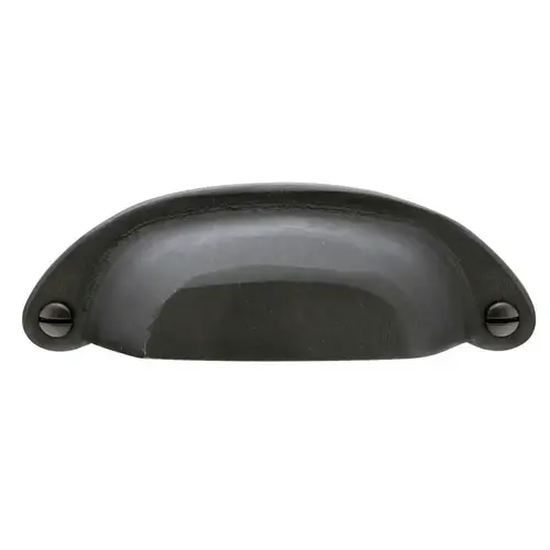 Bronze Ranch 3" Bin Pull Flat Black Finish Bronze Ranch 3" Bin Pull Flat Black Finish
