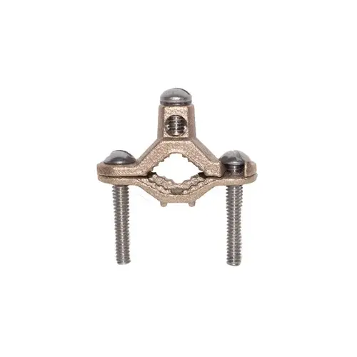 Ground Clamp for Direct Burial ProConnex 1/2 - 1" Copper Alloy Ground Clamp for Direct Burial ProConnex 1/2 - 1" Copper Alloy