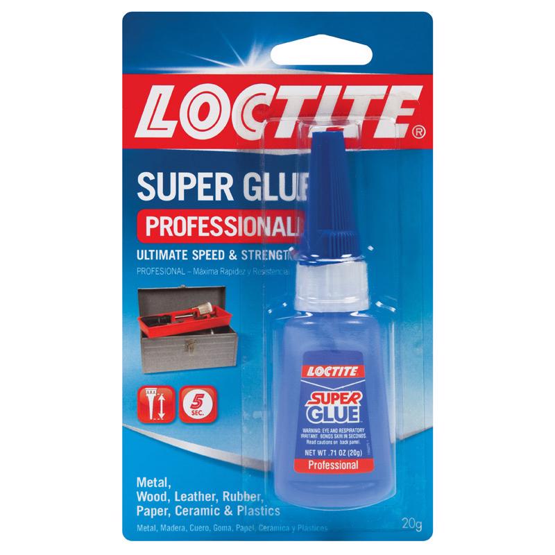 Loctite 1365882 Super Glue, Liquid, Irritating, Clear, 20 g Bottle