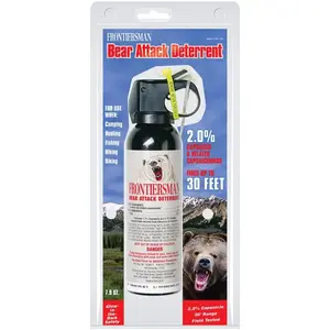 Frontiersman FBAD-07 Sabre MAX 9.2 Oz. Bear and Mountain Lion Attack Deterrent Spray Clear
