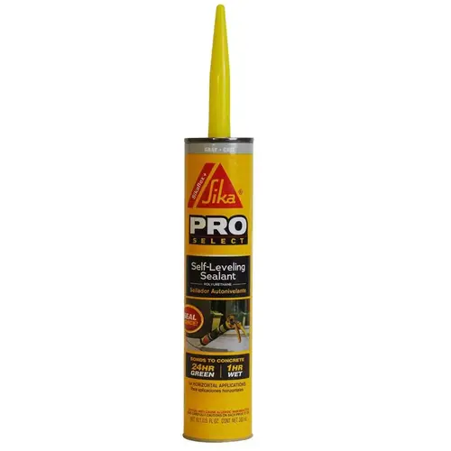 Self-Leveling Sealant Pro Select Gray Polyurethane Concrete 10.1 oz Gray - pack of 12