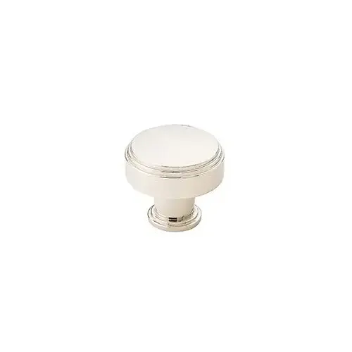 Newport 1-1/4" Cabinet Knob Bright Nickel Finish Newport 1-1/4" Cabinet Knob Bright Nickel Finish