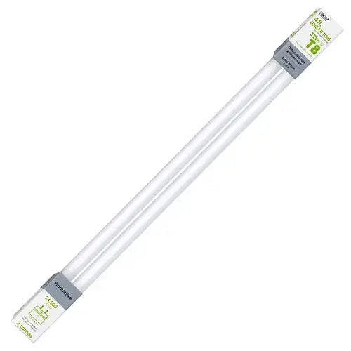 Fluorescent Bulb Legacy Bulb 32 W T8 1" D X 47.6" L Cool White Linear 4100 K White Pair Fluorescent Bulb Legacy Bulb 32 W T8 1" D X 47.6" L Cool White Linear 4100 K White Pair