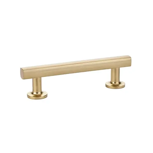 4" Freestone Pull Satin Brass Finish 4" Freestone Pull Satin Brass Finish