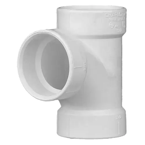 Sanitary Tee Schedule 40 1-1/2" Hub T X 1-1/2" D Hub PVC Sanitary Tee Schedule 40 1-1/2" Hub T X 1-1/2" D Hub PVC
