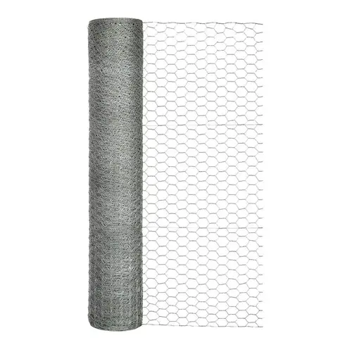 Poultry Netting 36" H X 150 ft. L 20 Ga. Silver Galvanized Poultry Netting 36" H X 150 ft. L 20 Ga. Silver Galvanized