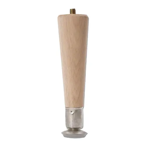 Table Leg, 5-1/2 in H, Hardwood, Smooth Sanded Table Leg, 5-1/2 in H, Hardwood, Smooth Sanded