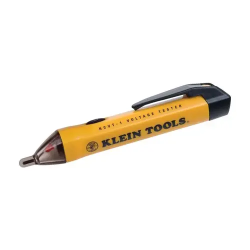 Non-Contact Voltage Testers, 2-AAA Batteries, 50 VAC to 1,000 VAC Yellow